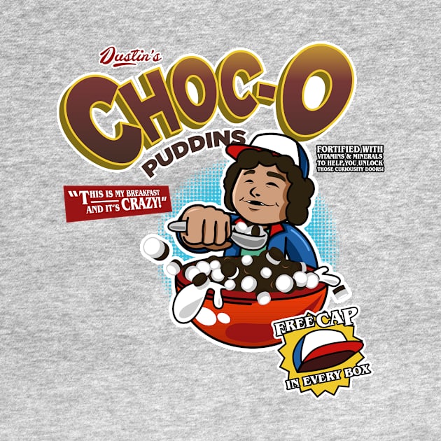 Dustin's Choc-O Puddins by sonicpandaart